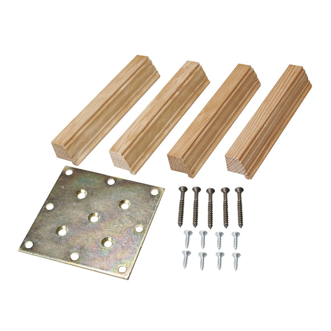 Mounting plate for newel