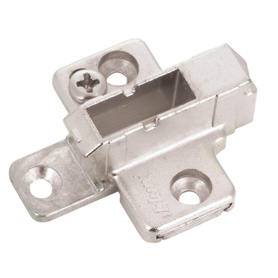 Mounting plate two-piece wing - die-cast zinc