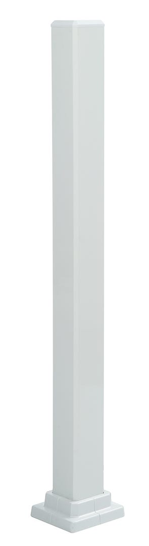 Mounting Post for Outdoor Aluminum Ramp, 37-in.