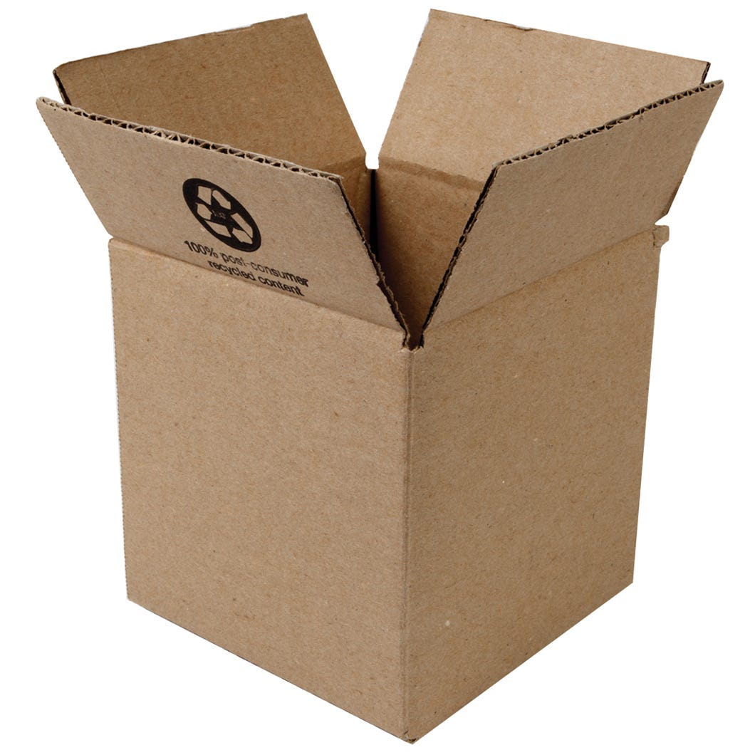 Moving Box, 6-in. X 6-in. X 6-in.