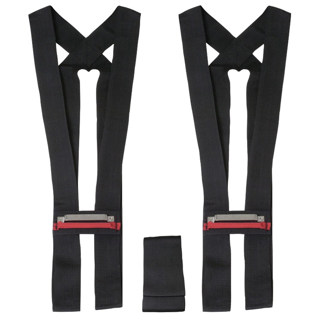 Moving strap harness