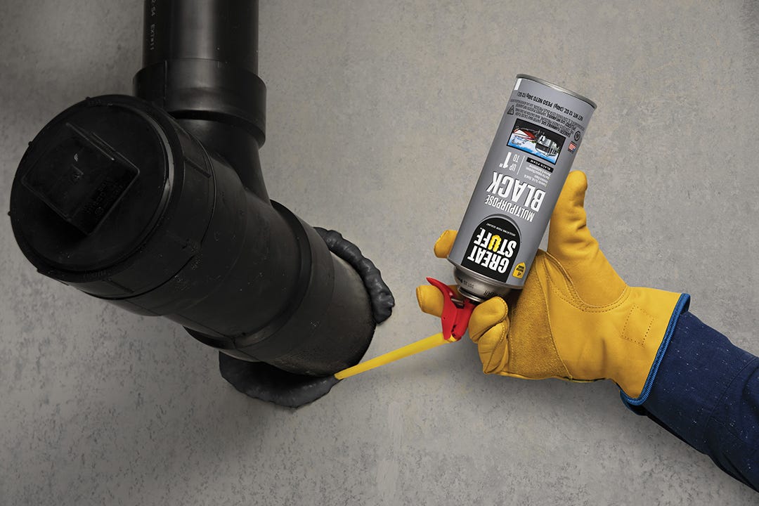 Insulating Sealant Foam, Multi-Purpose Black, 340 g