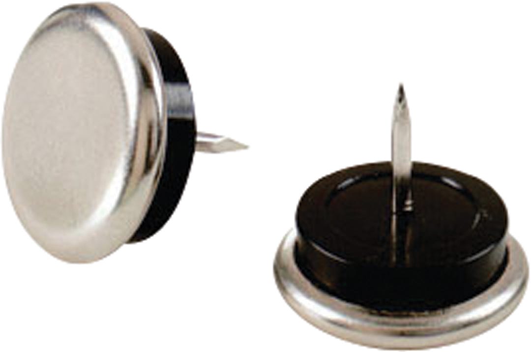 Nail-On Swivel Glide Rubber