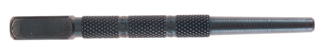 Nail set steel - square head 4 in x 1/32 in