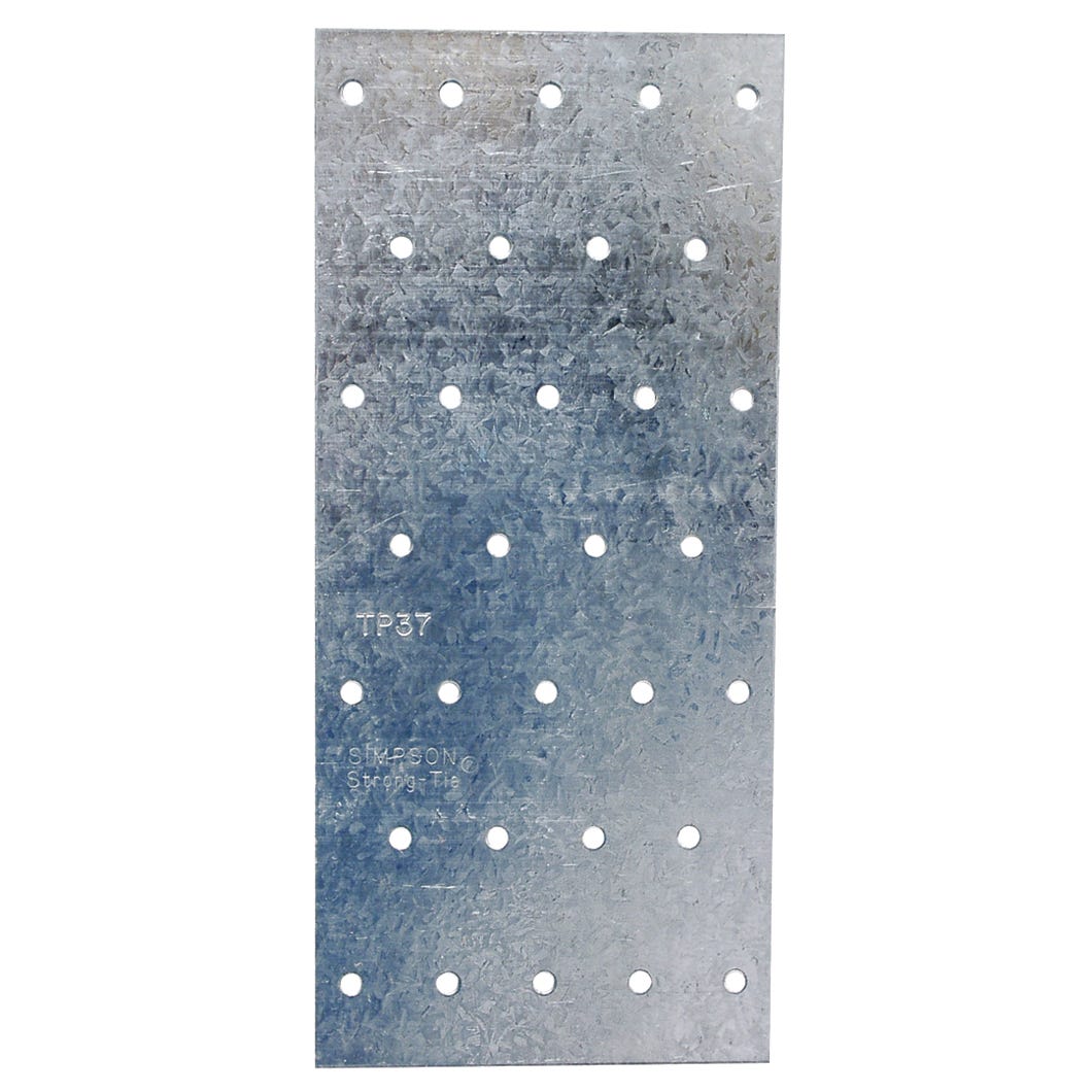 Nail Tie Plate Galvanized 20 Ga, 3 1/8-in. X 7-in.
