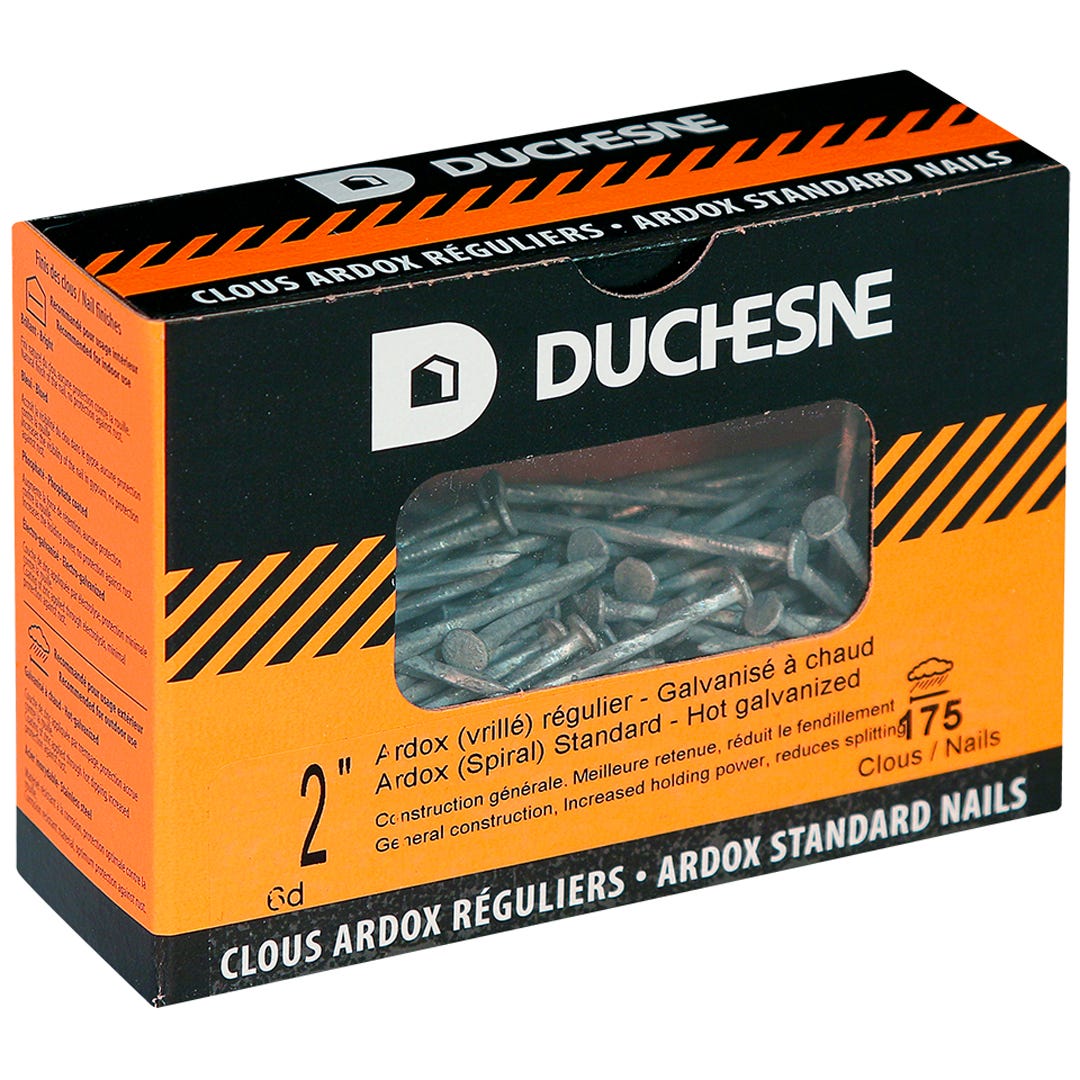 Nails Ardox Spiral, 2 in., 175/Box