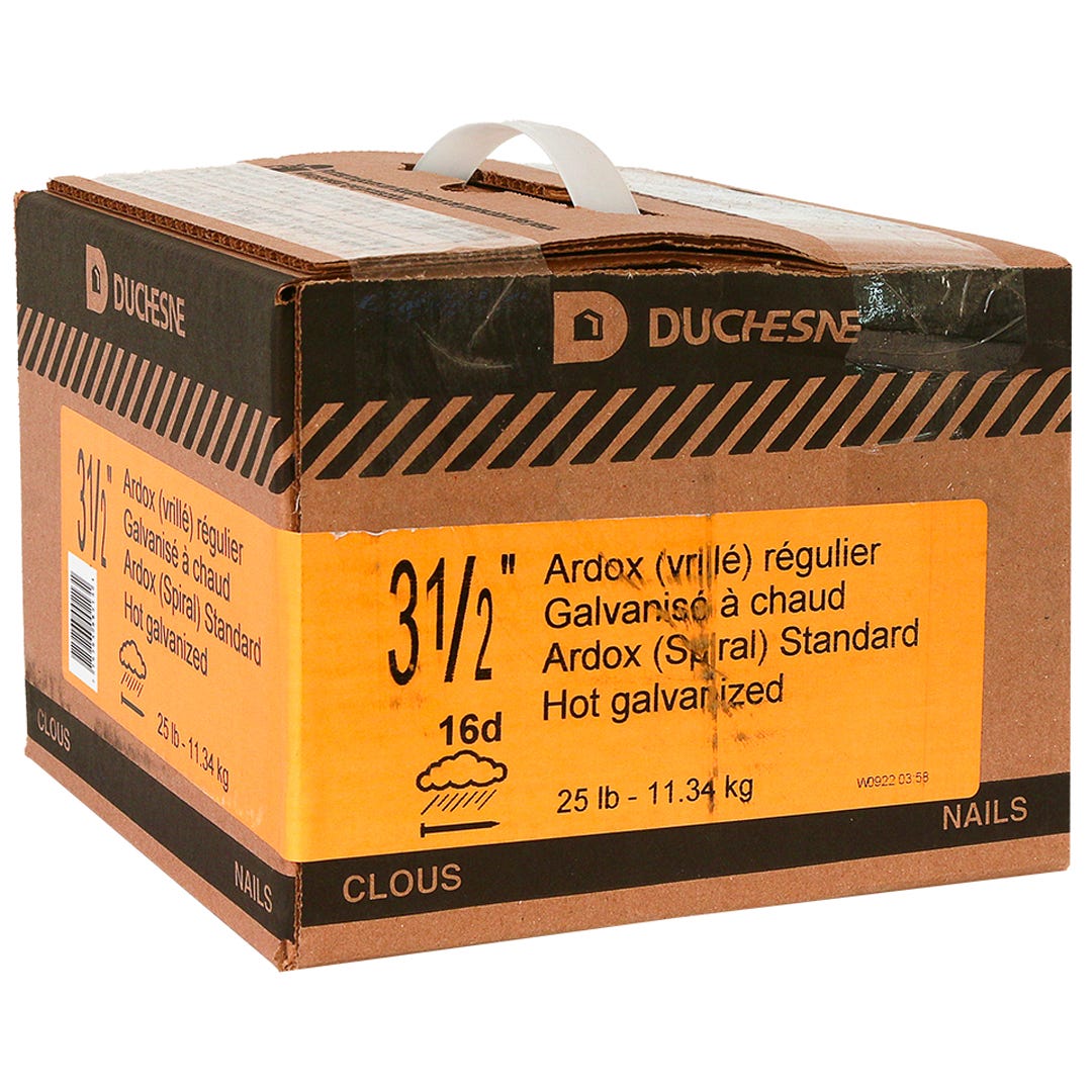 Nails Ardox Spiral, 3-1/2 in., 25 Lbs/Box