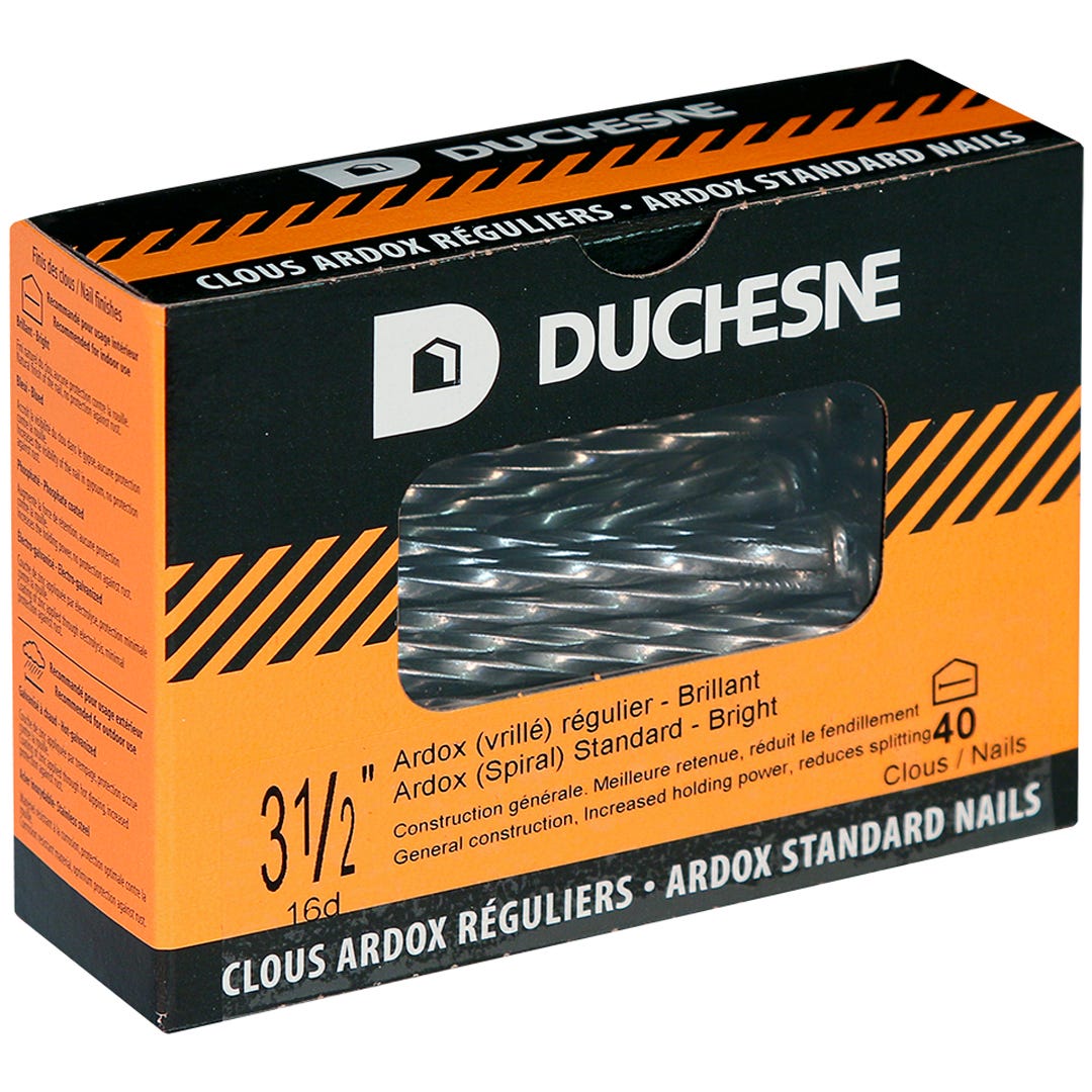 Nails Ardox Spiral, 3-1/2 in., 40/Box