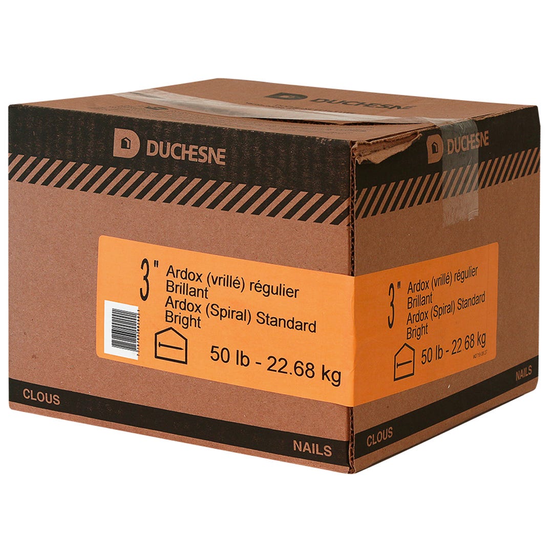 Nails Ardox Spiral, 3 in., 50 Lbs/Box