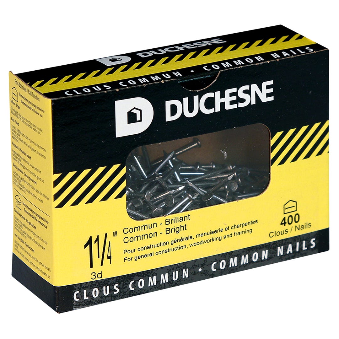 Nails Common, 1-1/4 in., 400/Box