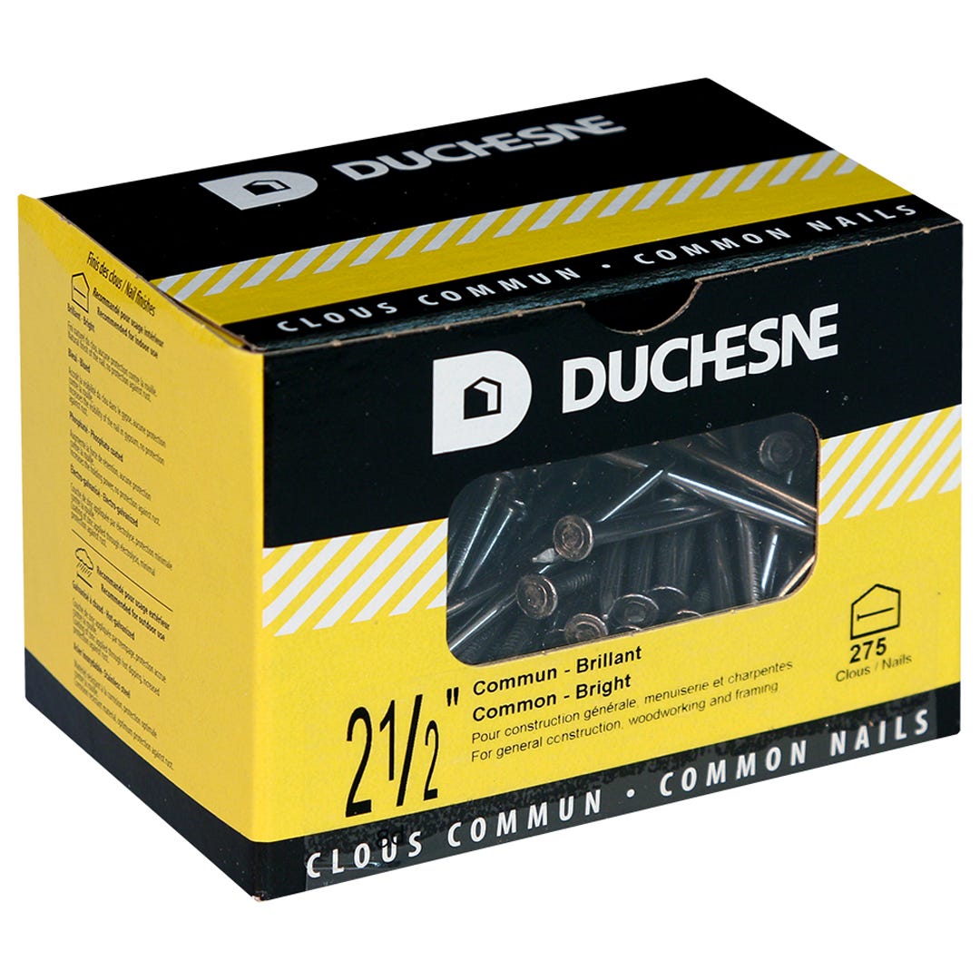 Nails Common, 2-1/2 in., 275/Box