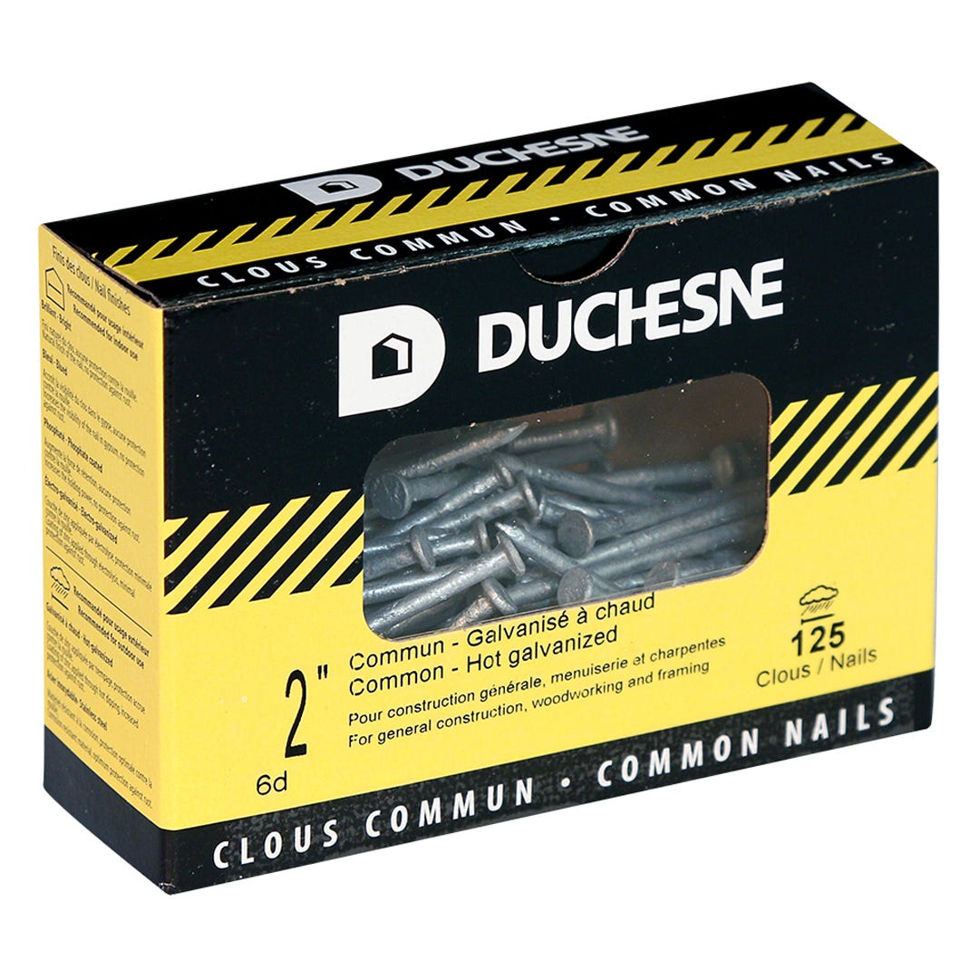 Nails Common, 2 in., 125/Box