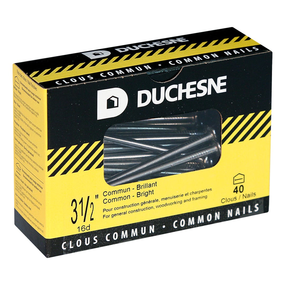 Nails Common, 3-1/2 in., 40/Box
