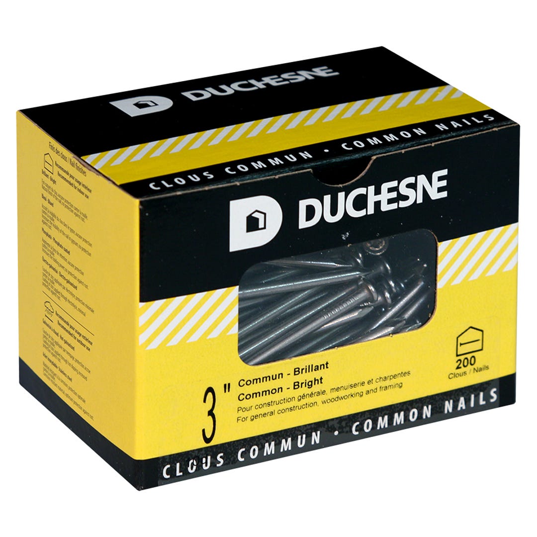 Nails Common, 3 in., 200/Box
