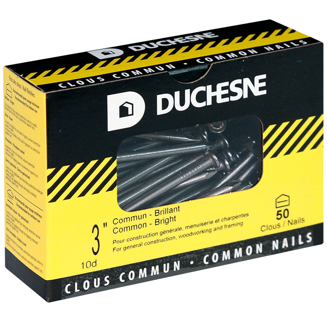 Nails Common, 3 in., 50/Box