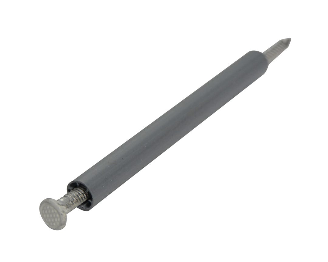 Nails / ferrules aluminum for gutter