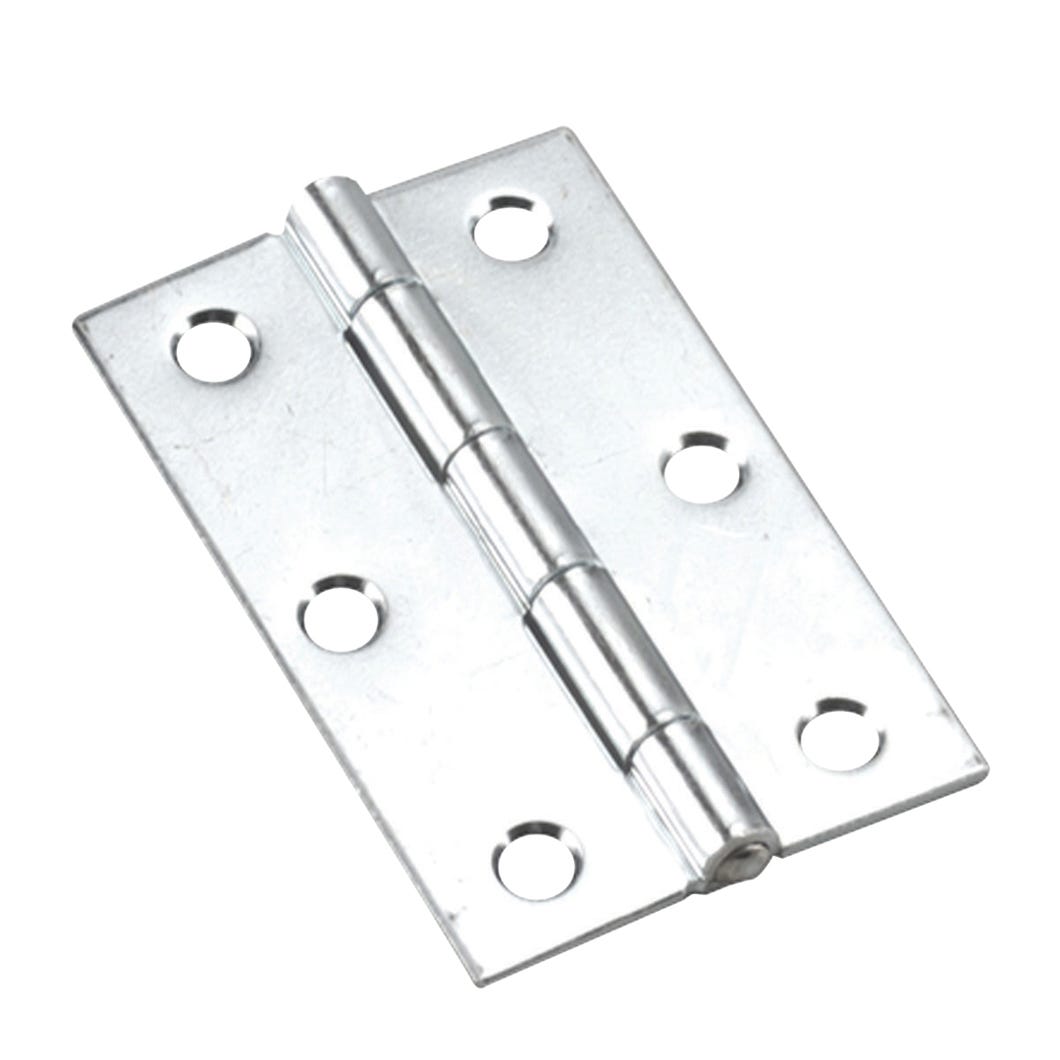 Narrow butt hinge fixed pin 1 7/8 in x 3 in