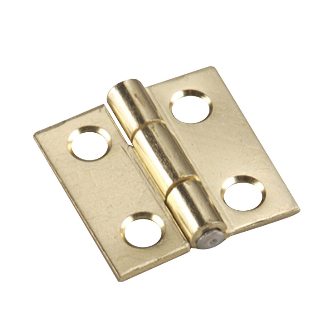 Narrow butt hinge fixed pin 1 in x 1 in