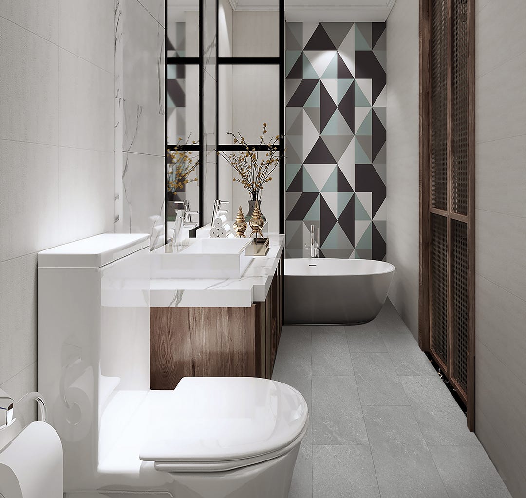 NATUR EARTH Vinyl Tile SPC, 4.3 mm + 1 mm, Greige