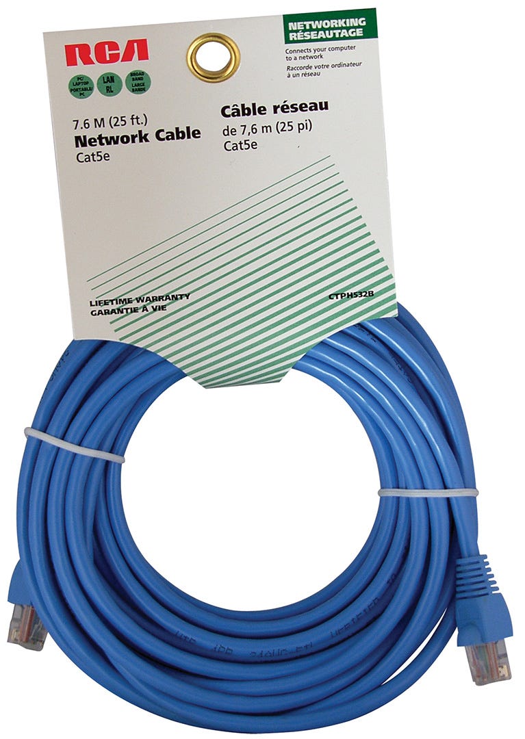 Network cable to connect computer