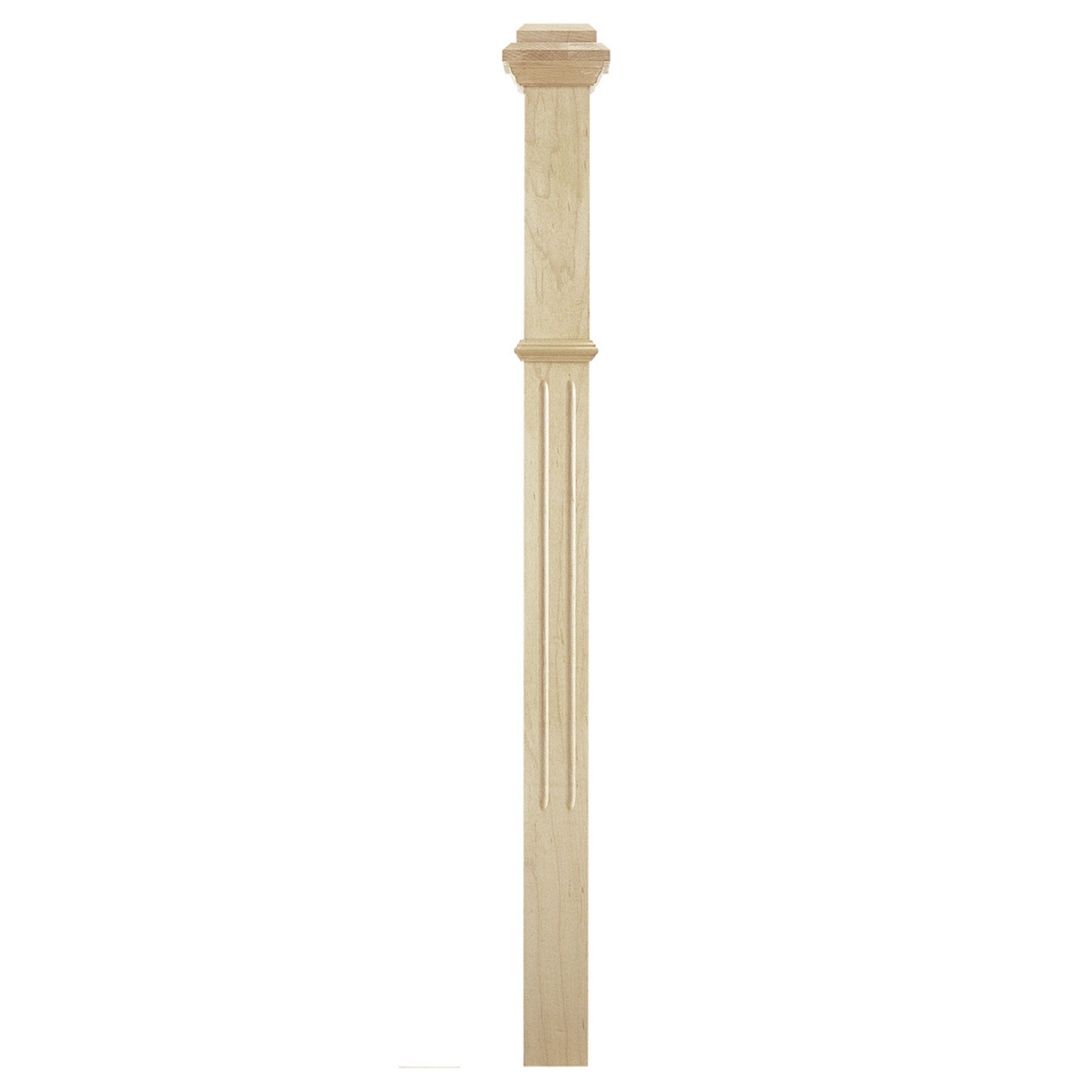Newel maple 39 1/2 in