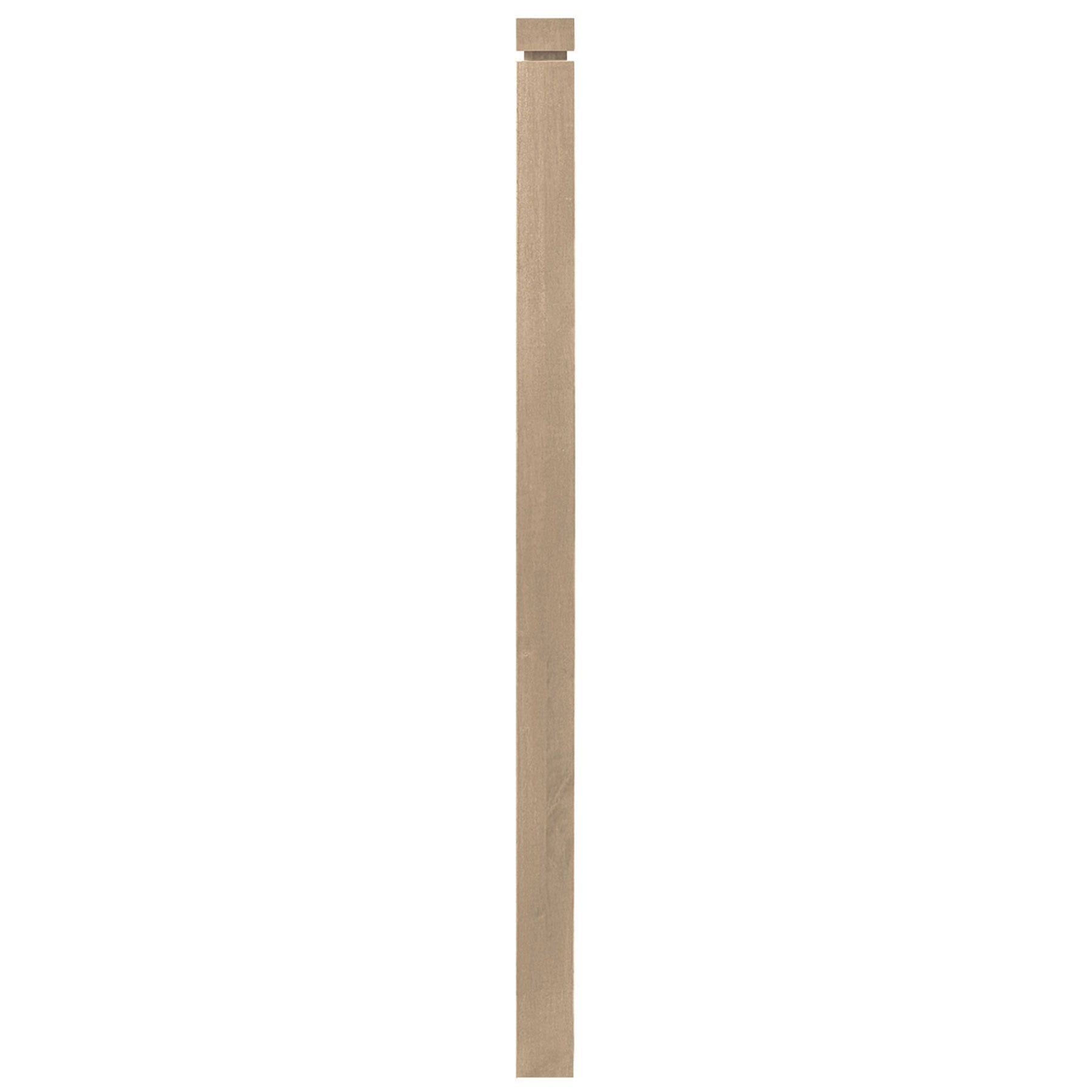 Newel oak 44 in