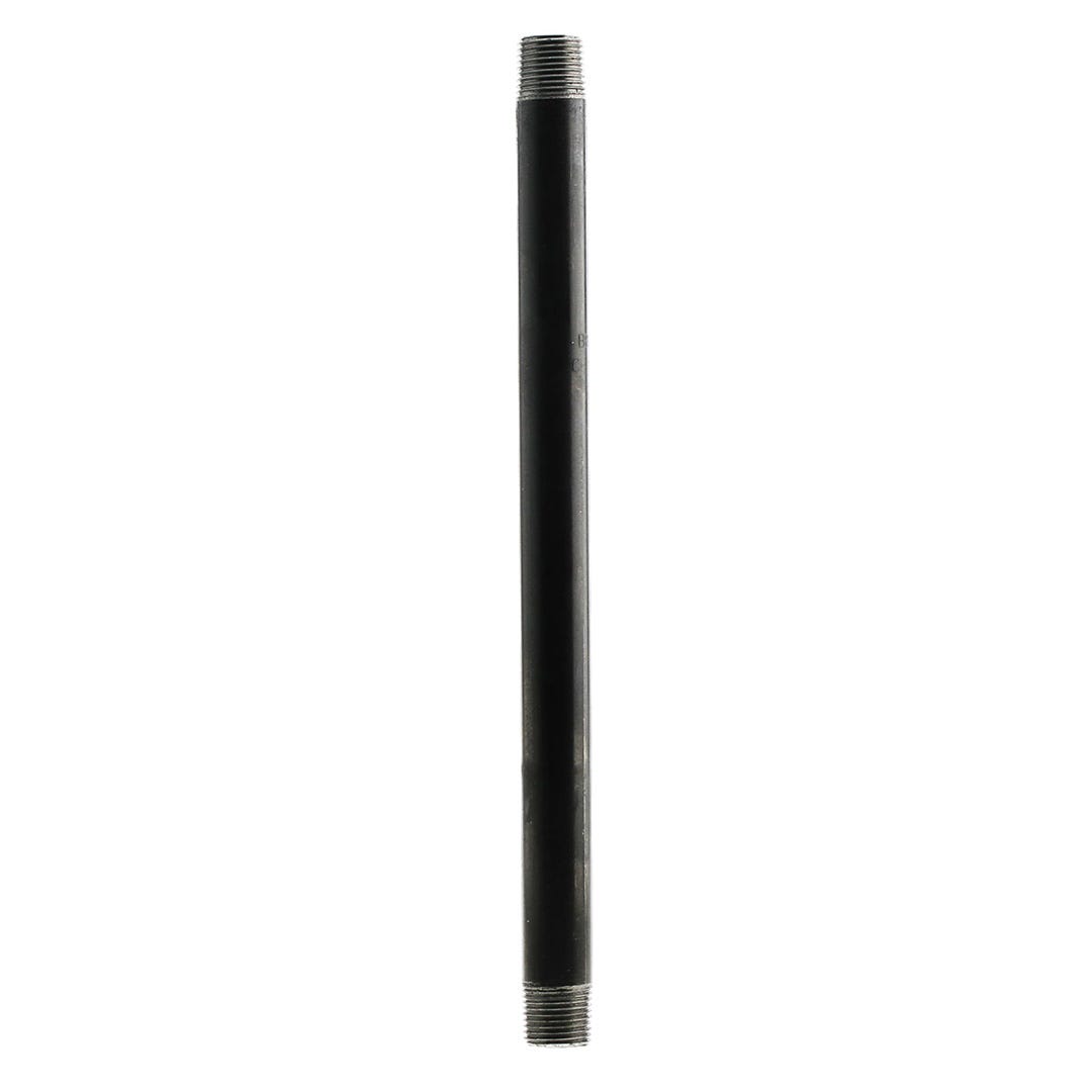 Steel Nipple, Black, 1/2-in. X 12-in.