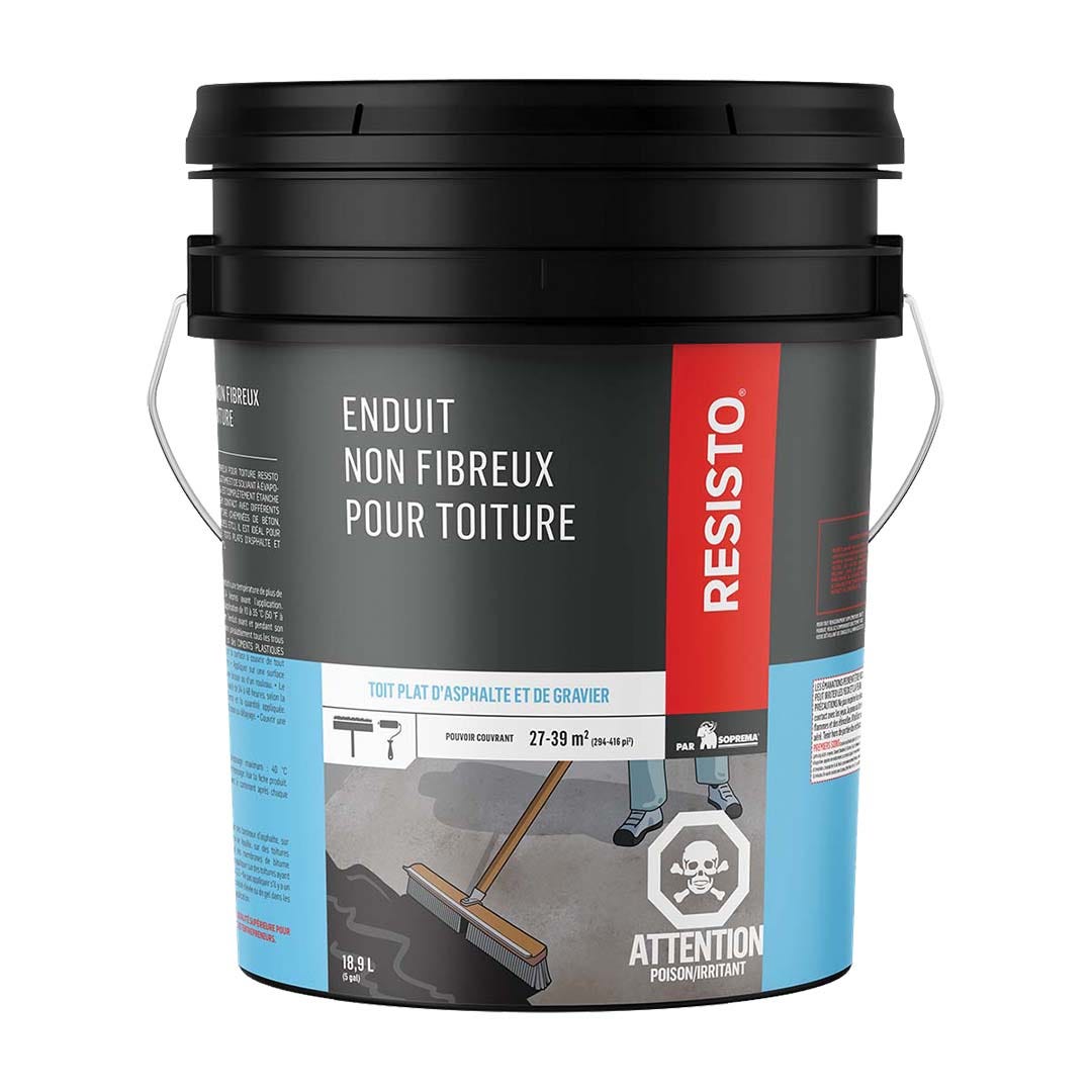 Non-Fibrous Coating for Roof Asbestos Free, 18,9 L