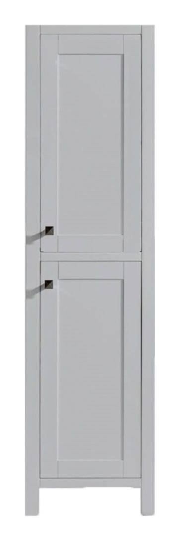 NORD side cabinet 2 reversible doors matte gey