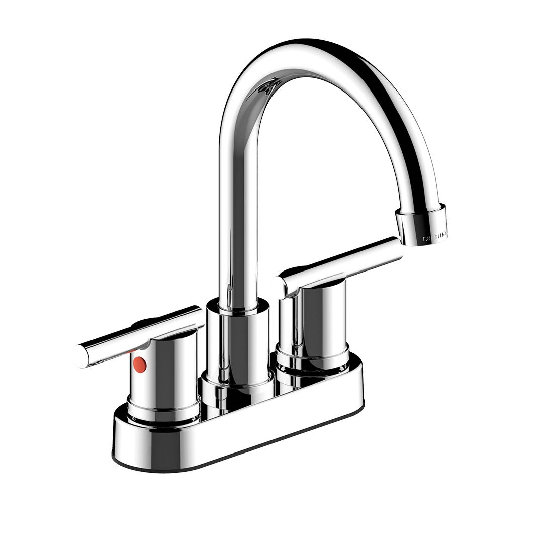 Northern Light 2 Handle Lav Faucet, Polish Chrome