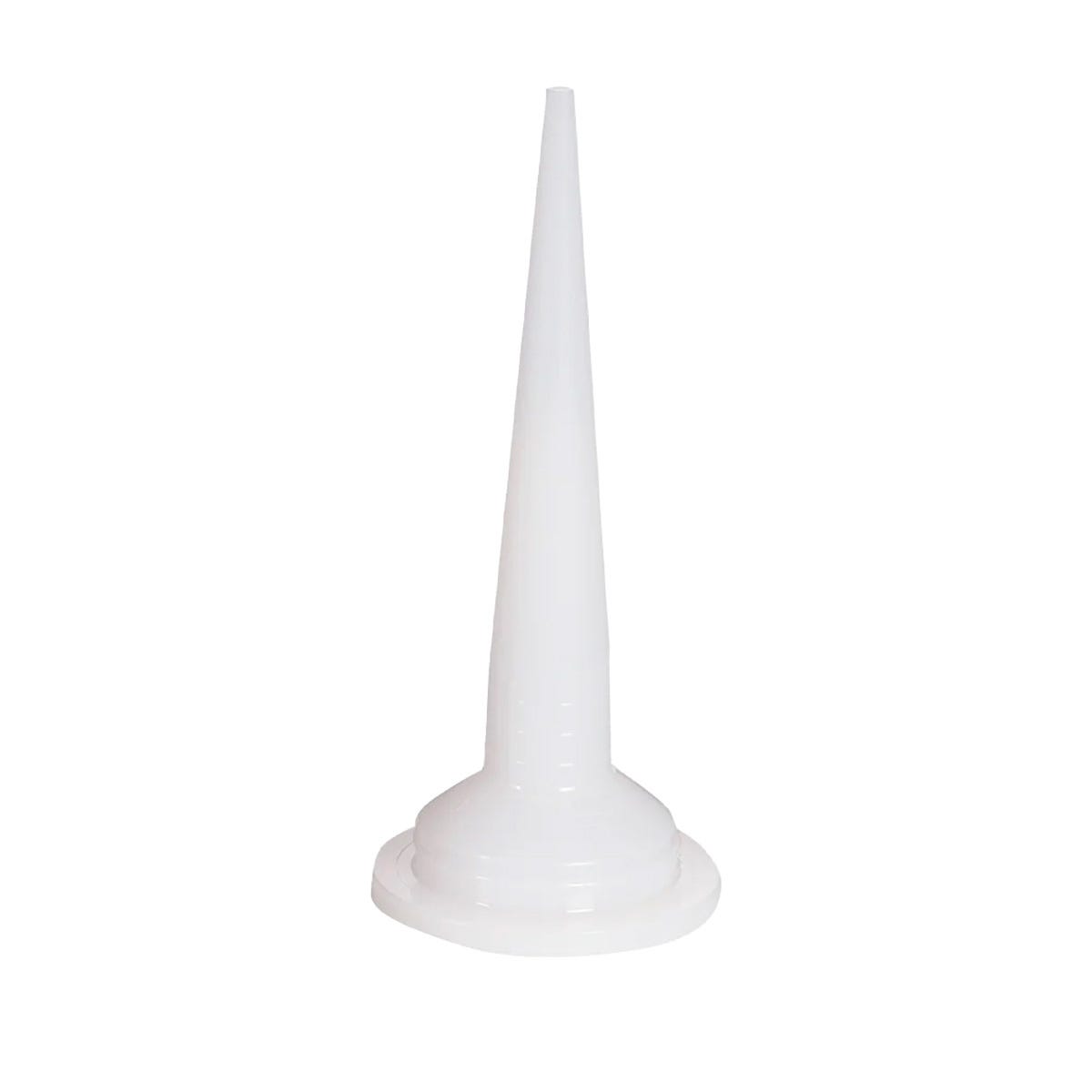 Nozzle for caulking gun type (sausage)