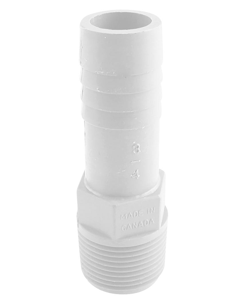 Nylon Adaptor, Male, 3/4-in. Mpt X 3/4-in. INS