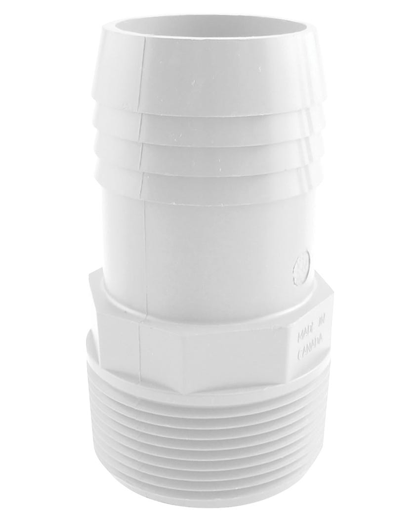 Nylon Adaptor, Male, 1 1/2-in. Mpt X 1 1/2-in. INS