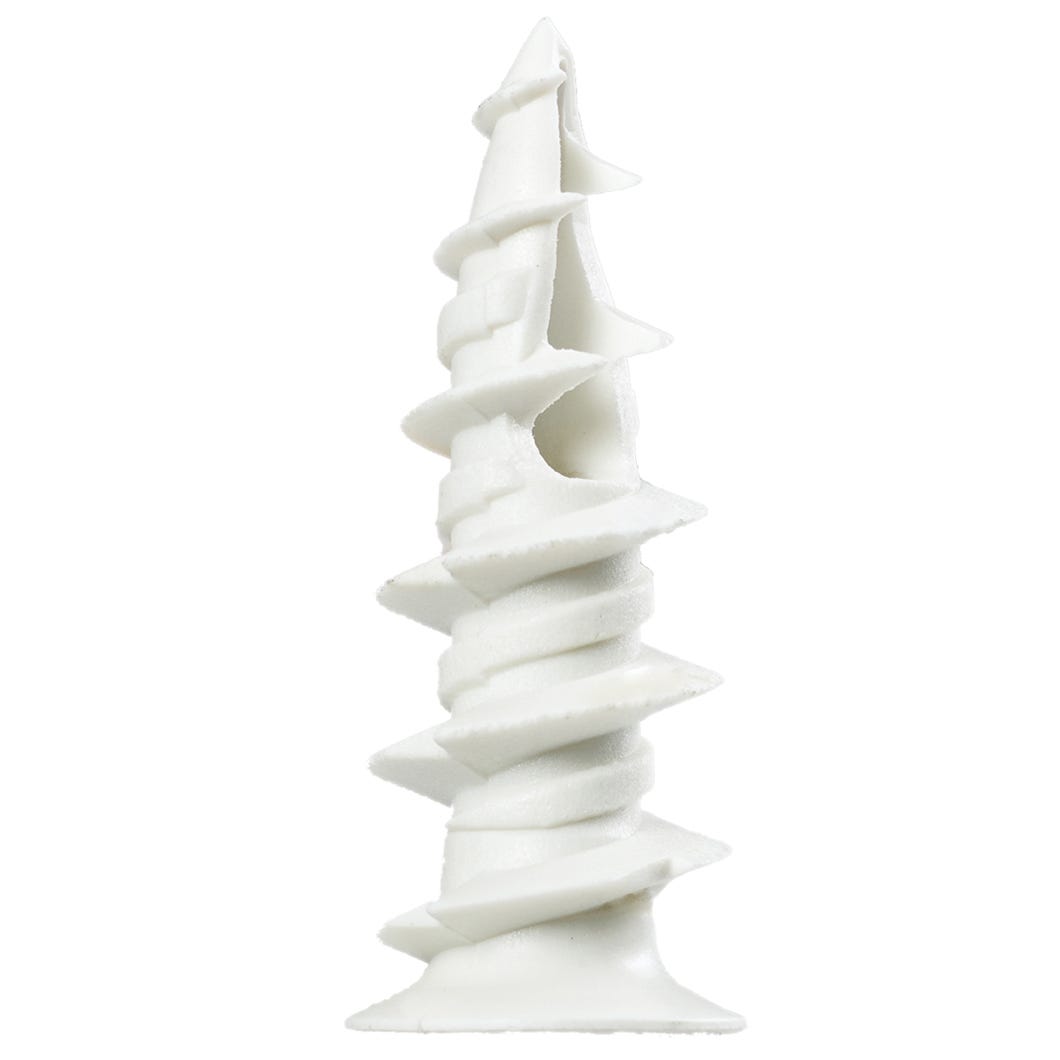 WALLDRILLER Drywall Anchor, #6, + Screws x 7/8 in., White, 50/Pack