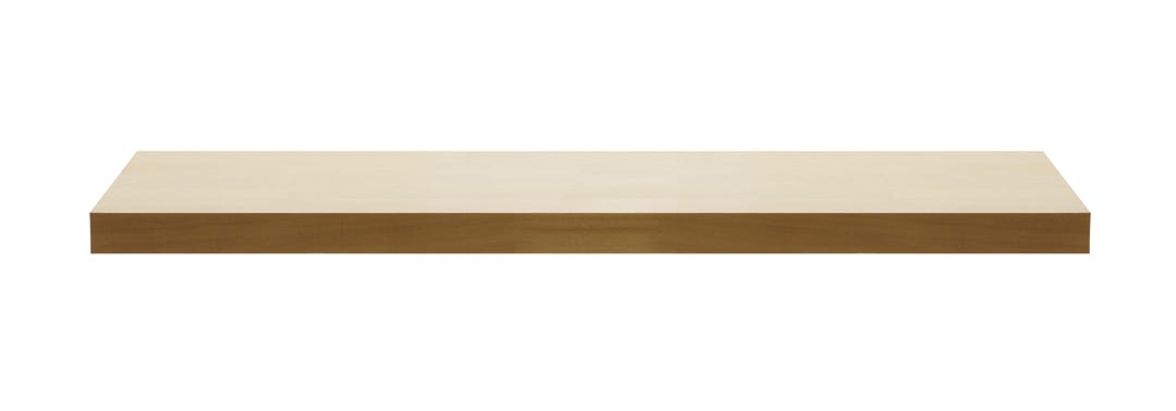 Oak/birch veneer reversible stair riser