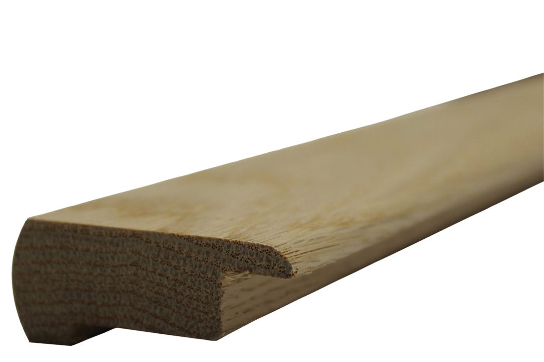 Oak stair nose for laminate 12 mm