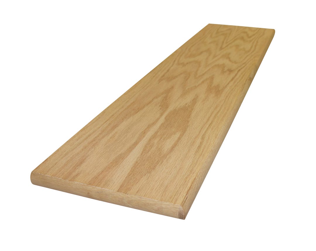 Oak veneer stair
