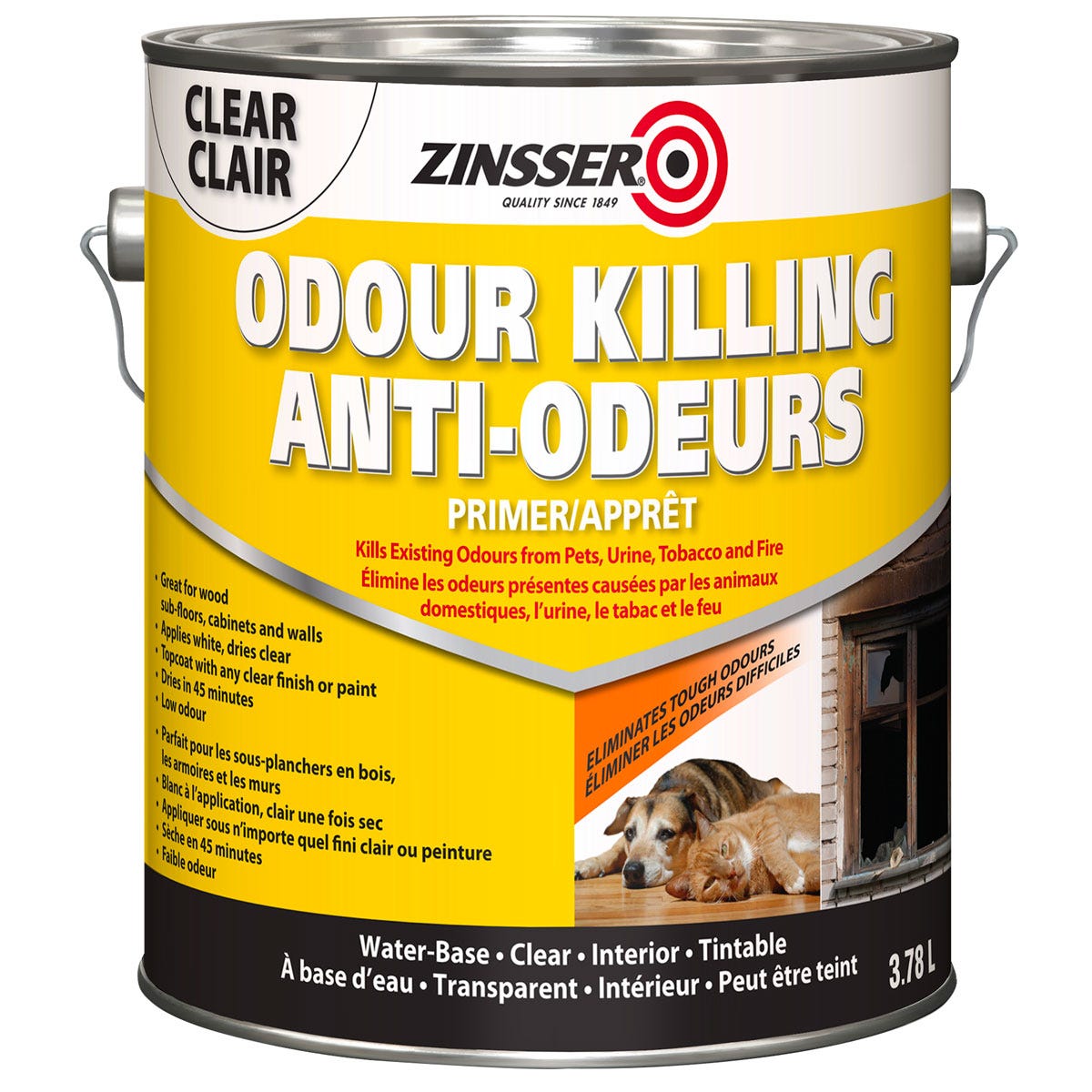 Odour Killing, Clear, 3.78L