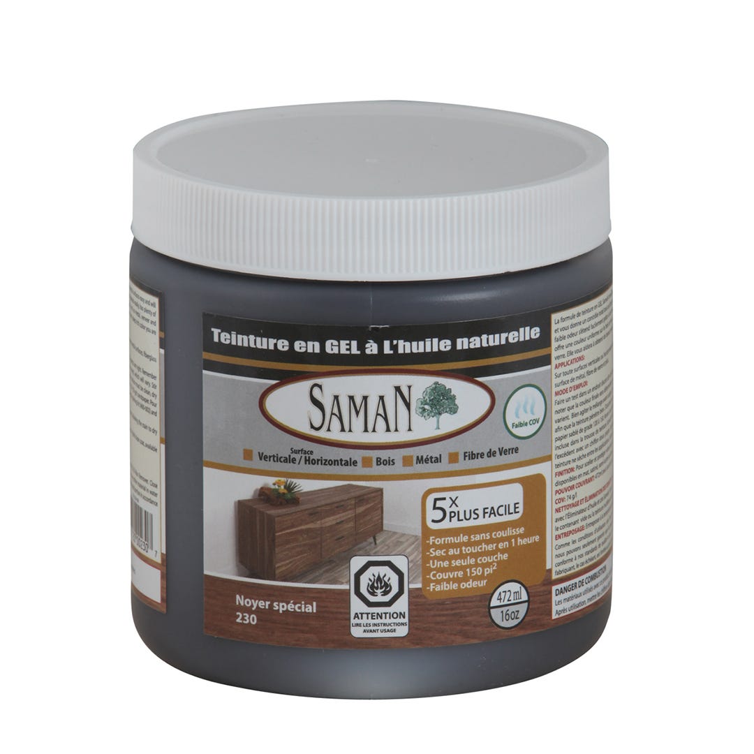 Oil gel stain