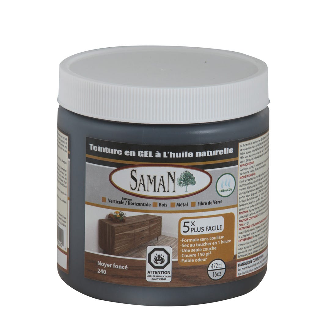 Oil gel stain