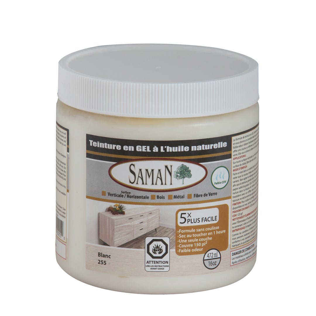 Oil gel stain