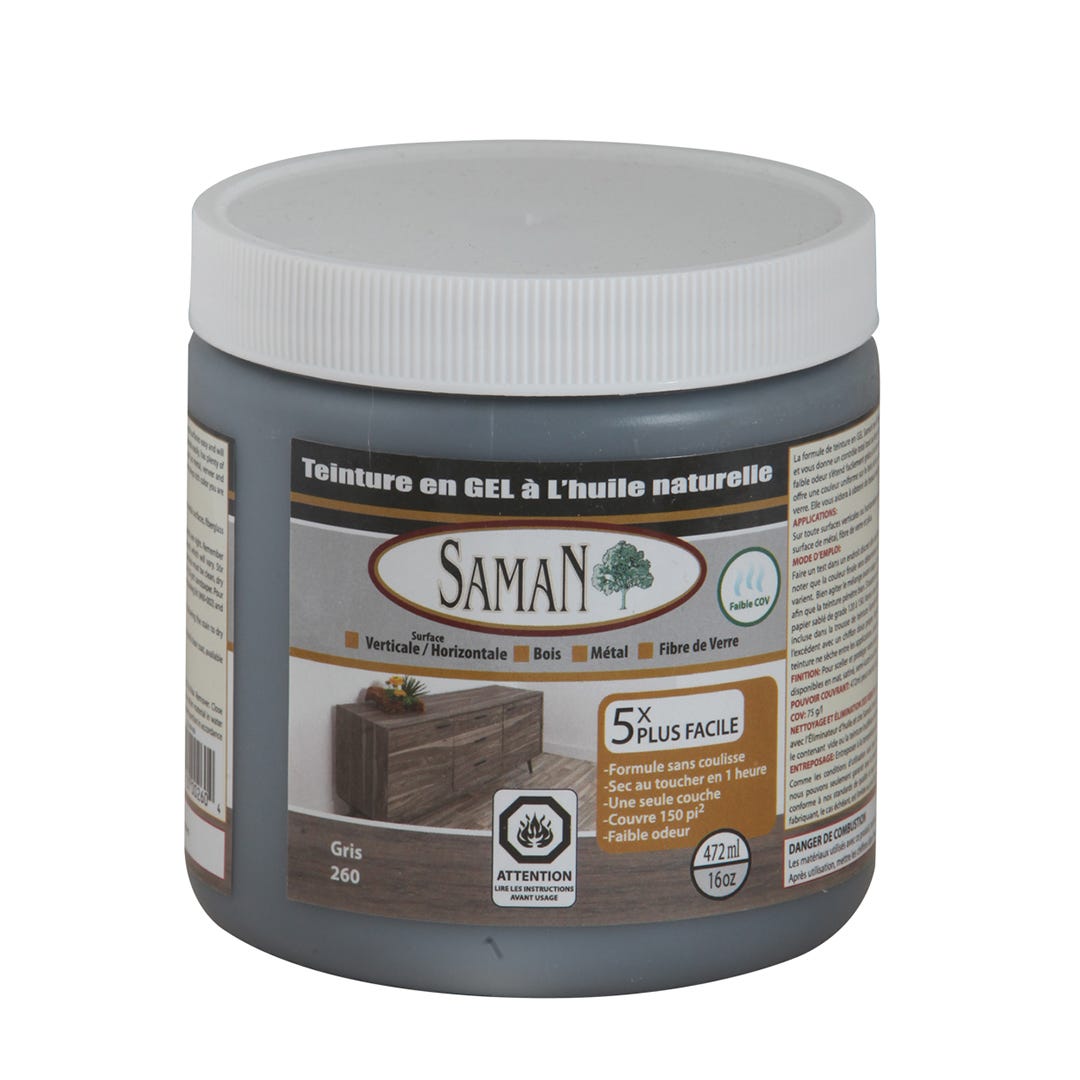 Oil gel stain