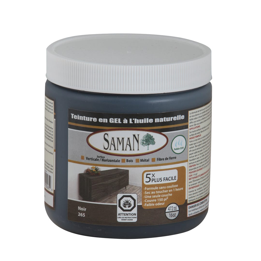 Oil gel stain