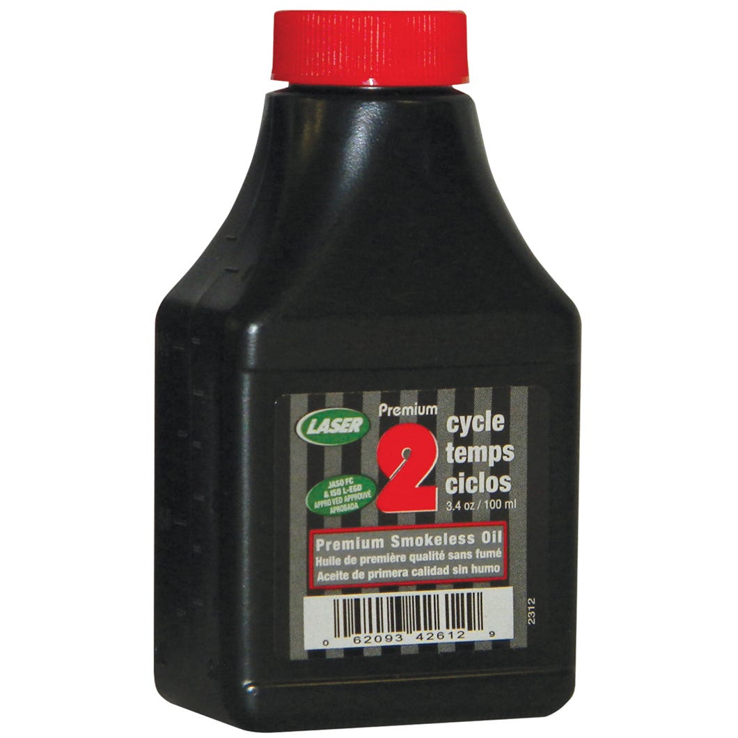 Laser Premium Smokeless 2-Cycle Engine Oil, 100 ml