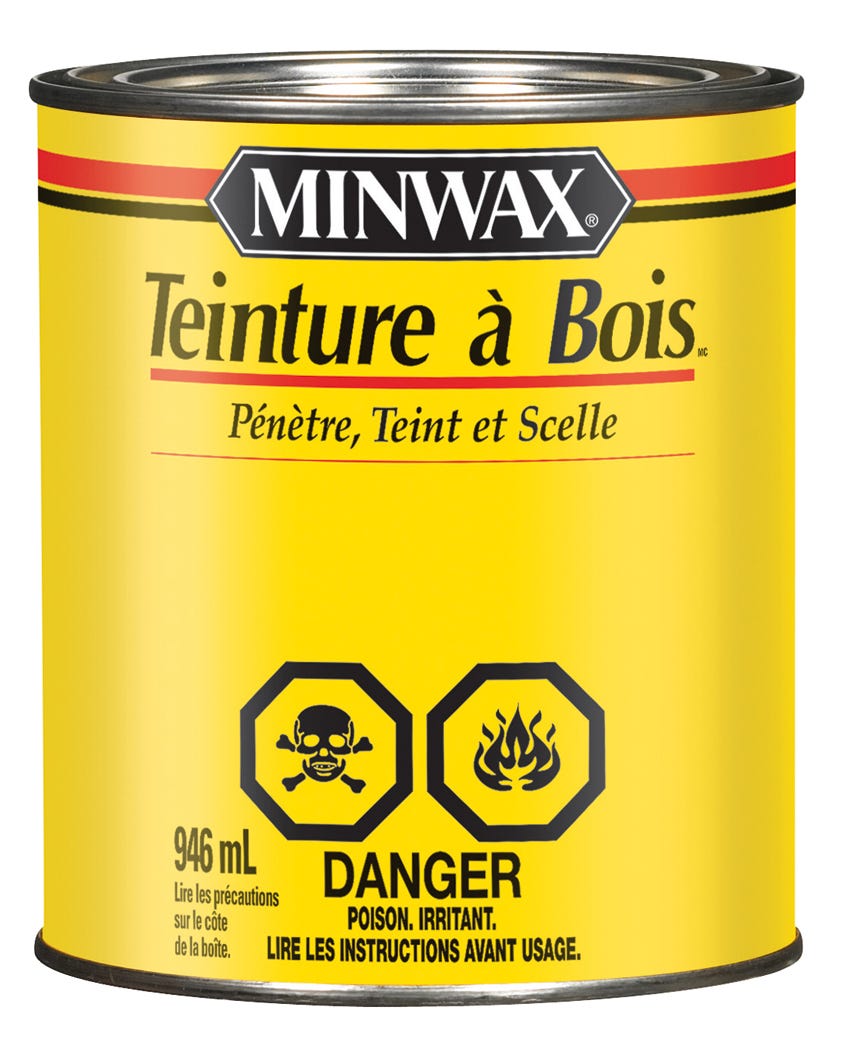 Oil Wood Stain Ebony, 946 ml