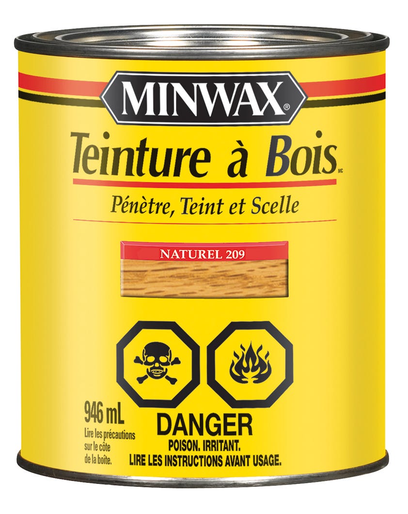 Oil Wood Stain Natural, 946 ml