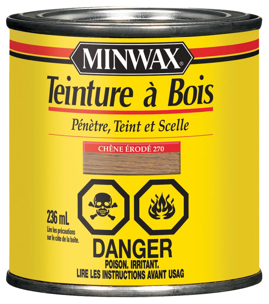 Oil Wood Stain Used Gray, 236 ml