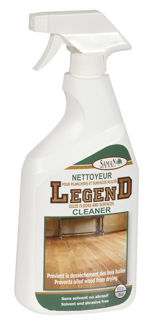 Oiled floor cleaner