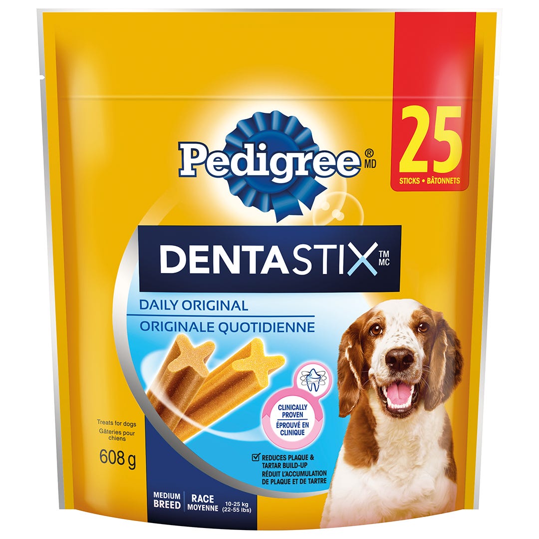 DENTASTIX Oral Care Treats Medium Dogs, Original Flavor, 608 gr