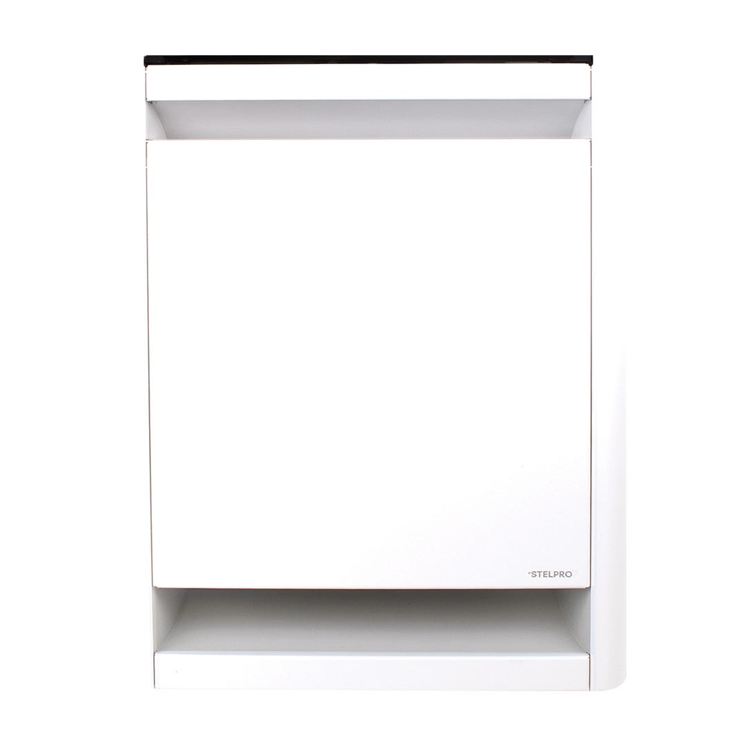 ORLEANS Bathroom Fan Heater With Thermostat, 12 11/16 in., 2000W, White